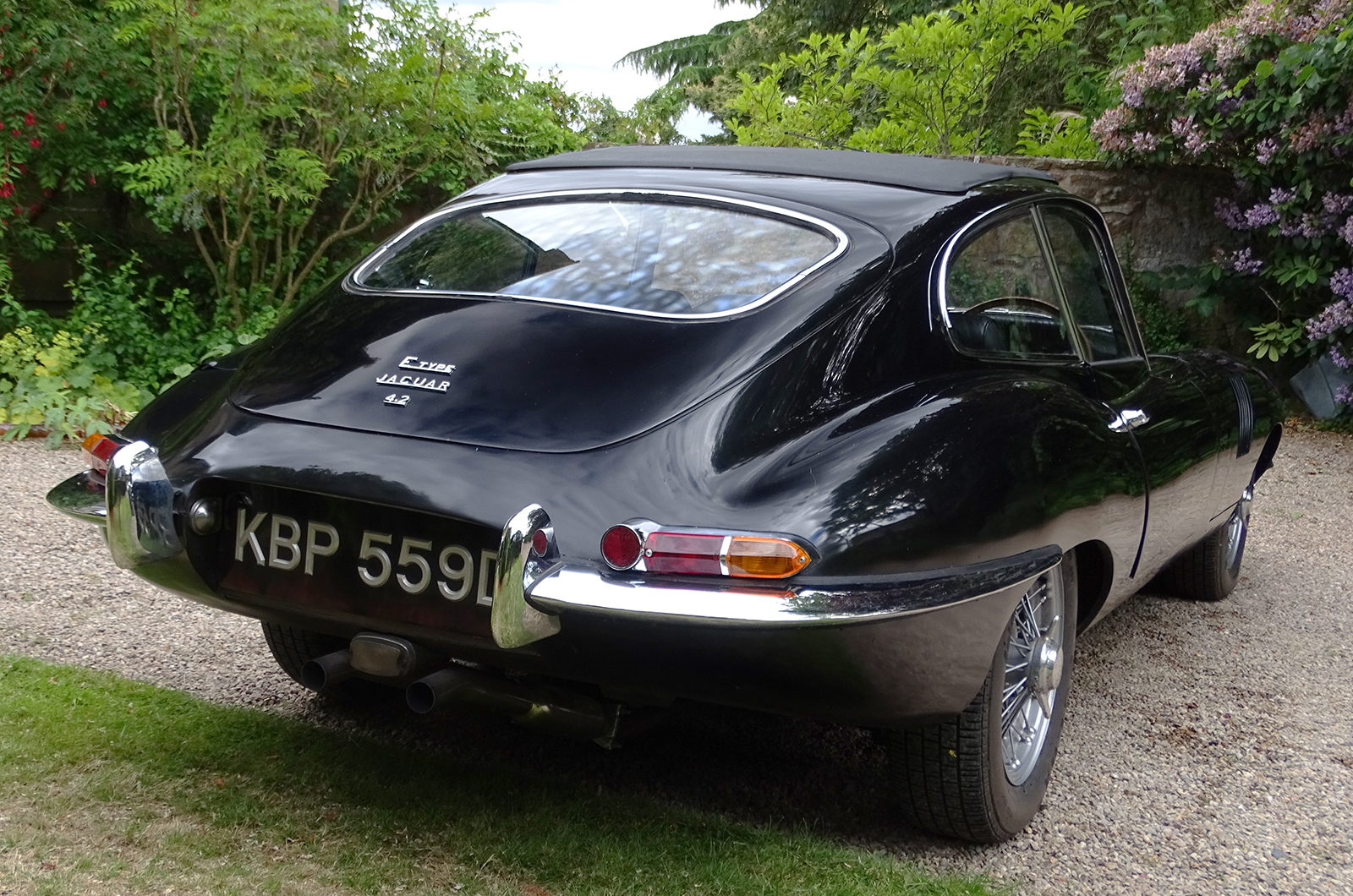 Classic & Sports Car – Rare 'shark-gill' E-type for sale