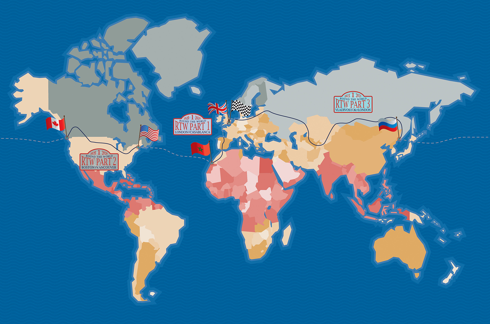 Classic & Sports Car – Round the world classic rally launched