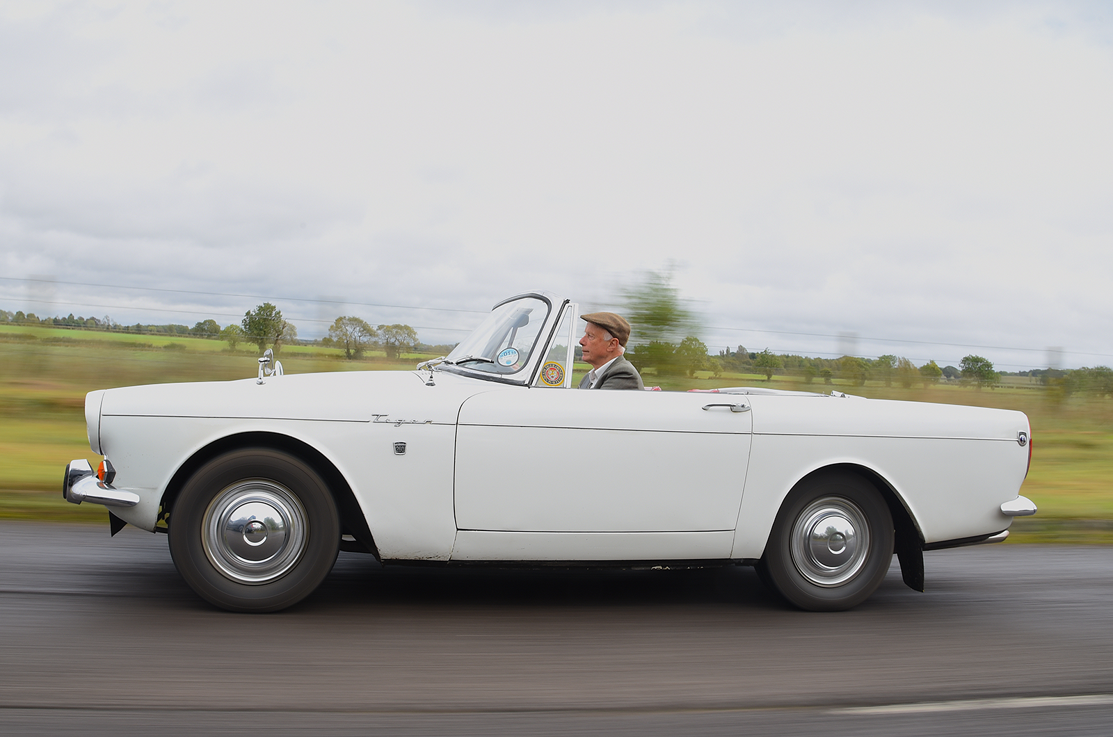 Driving the Sunbeam Tiger