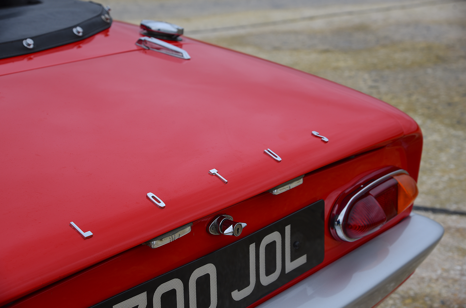 Lotus Elan rear detail