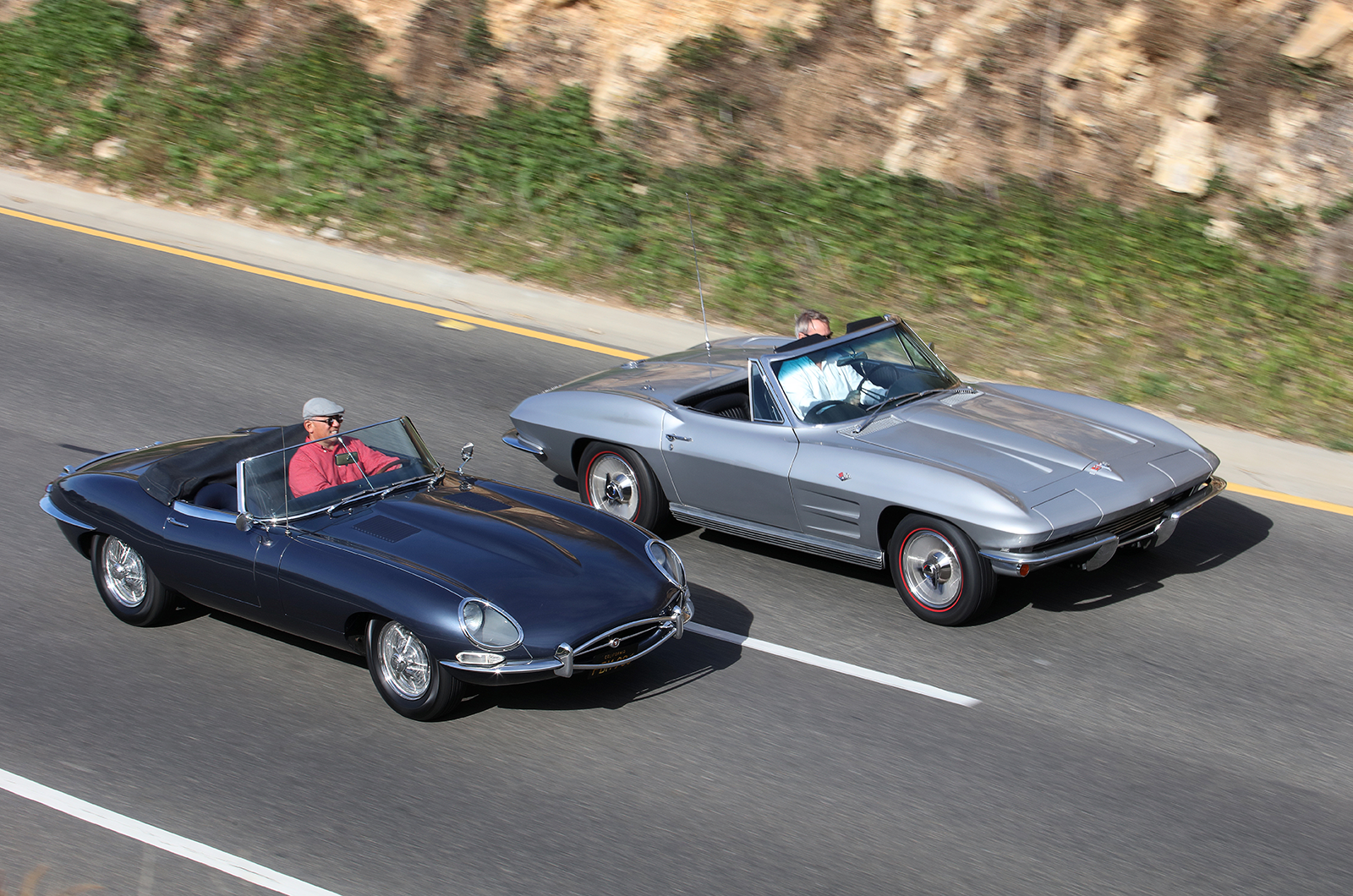 Classic & Sports Car – Transatlantic tussle: Chevrolet Corvette vs Jaguar E-type
