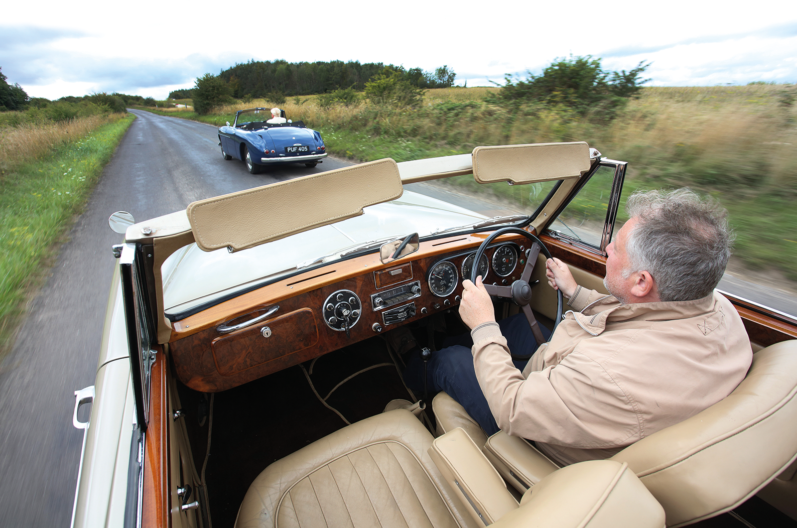Classic & Sports Car – From the past with presence: Bristol 405 vs Lagonda 3 Litre