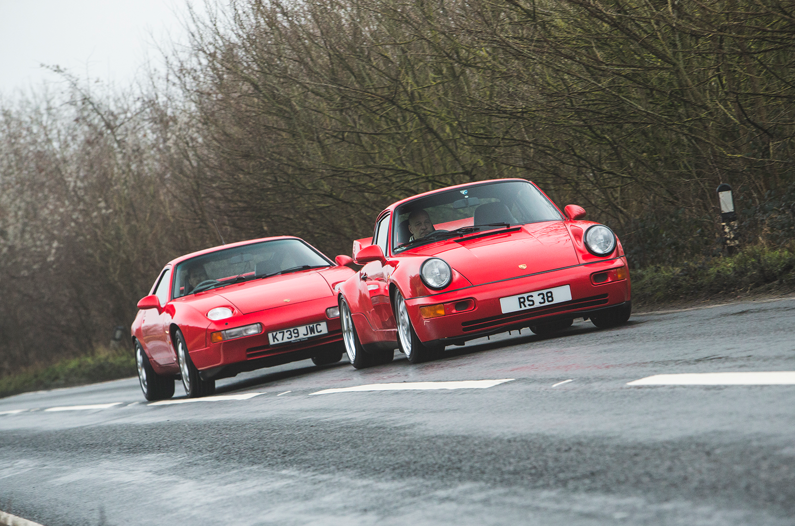 Classic & Sports Car – Porsche dream machines: 911 RS 3.8 vs 928 GTS