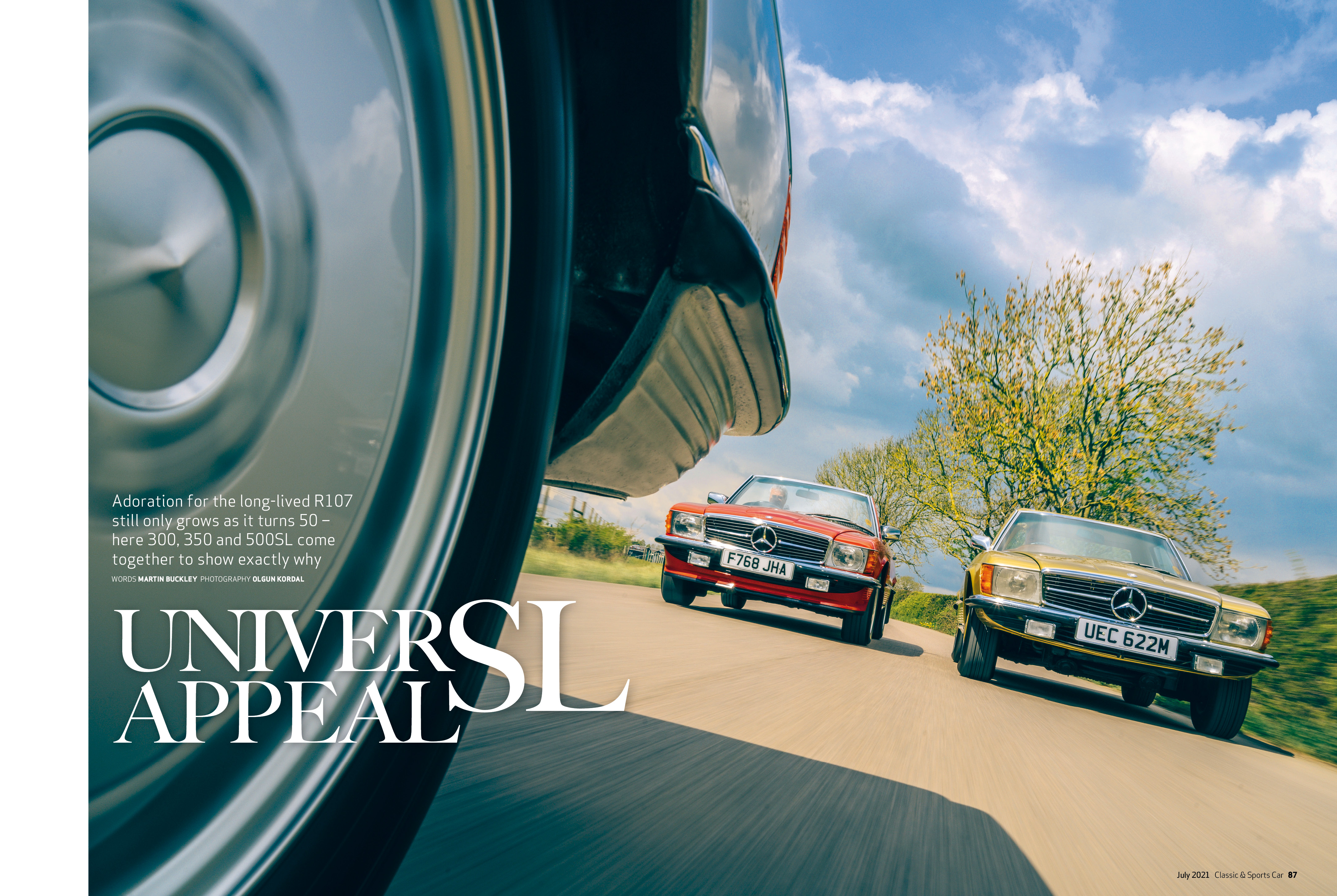 Classic & Sports Car – Mercedes’ R107 SL at 50: inside the July 2021 issue of C&SC