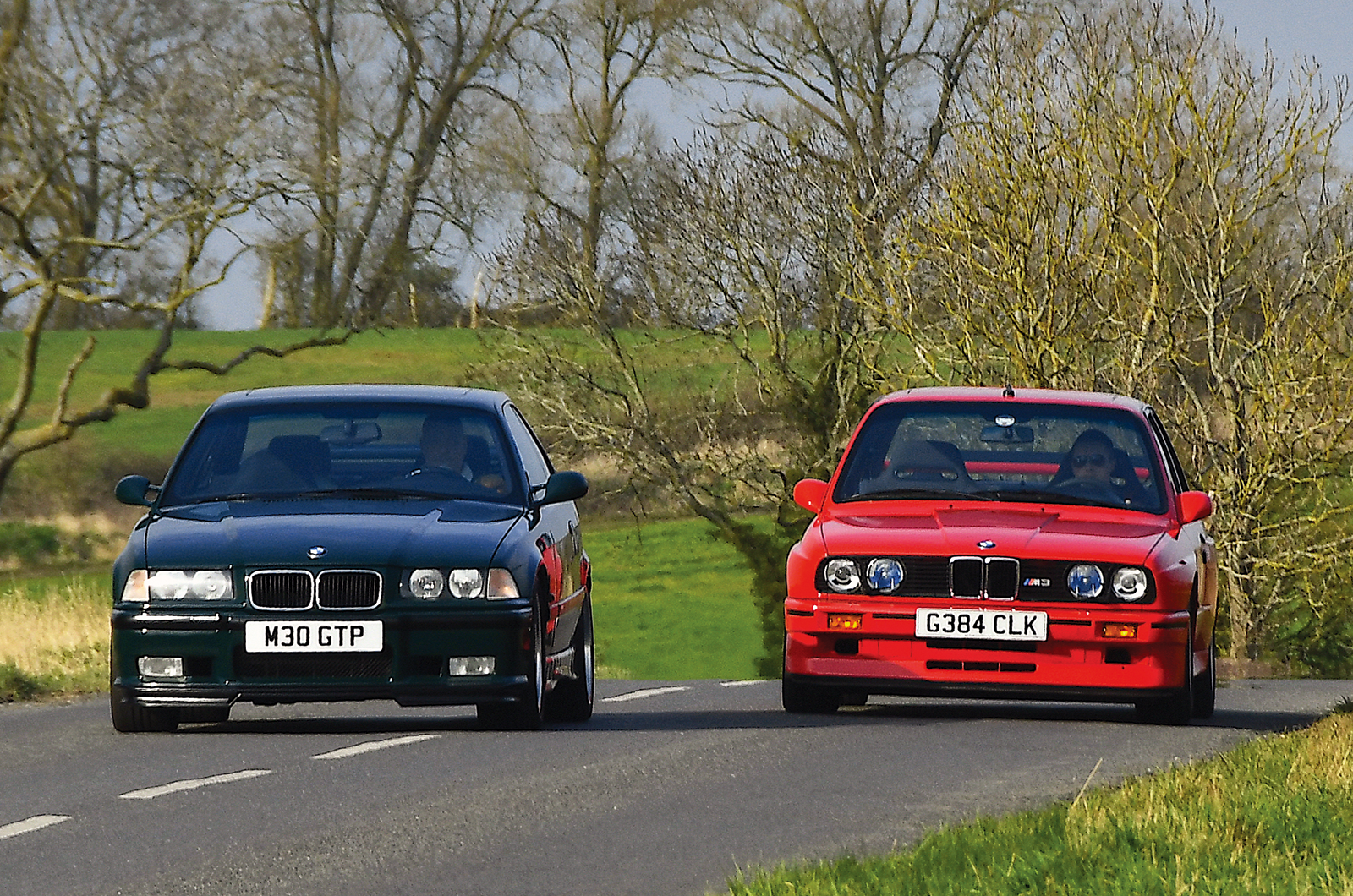 Classic & Sports Car - BMW M3s: maximum attack