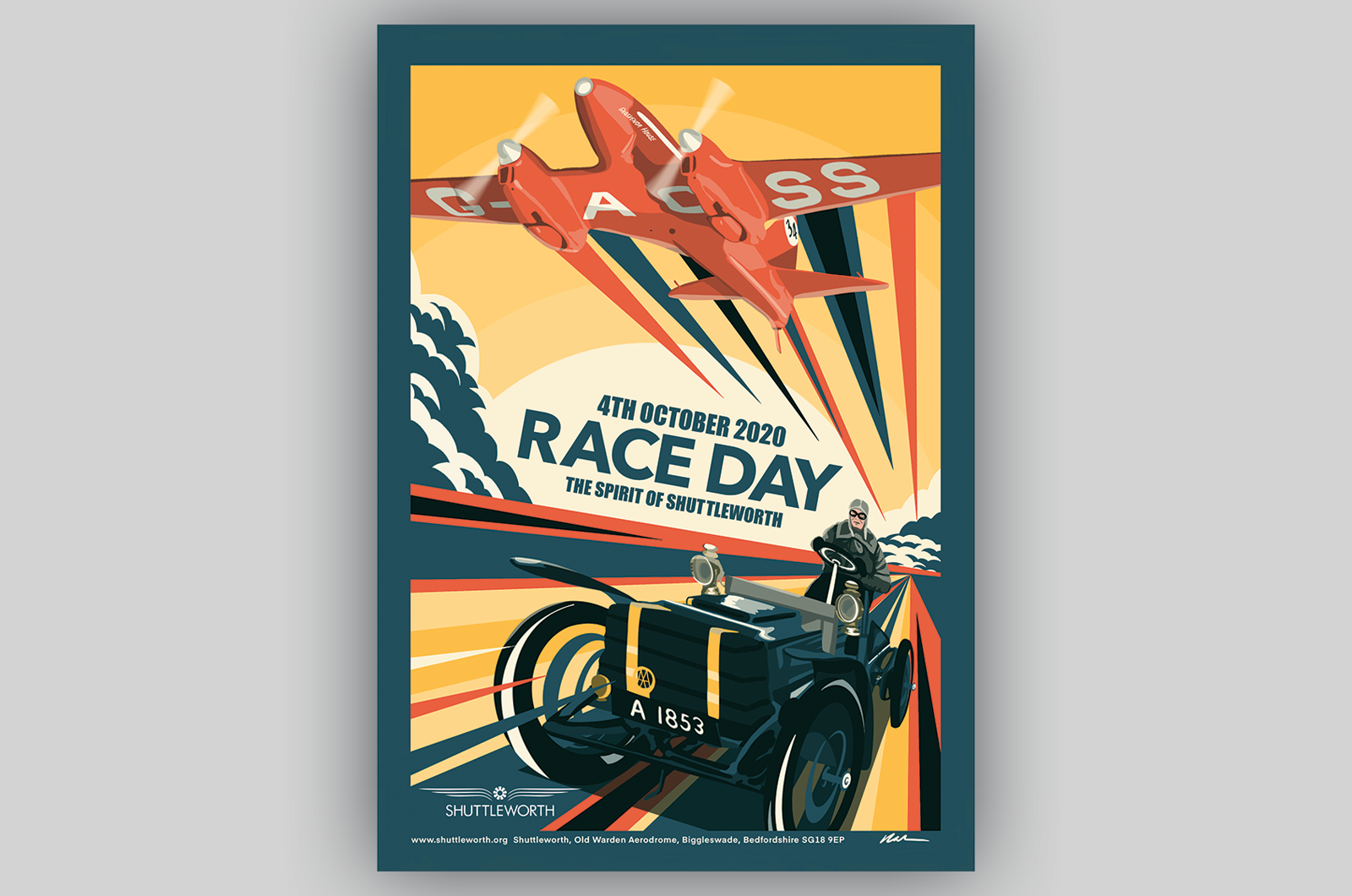 Classic & Sports Car – Motoring art: Katie Hounsome