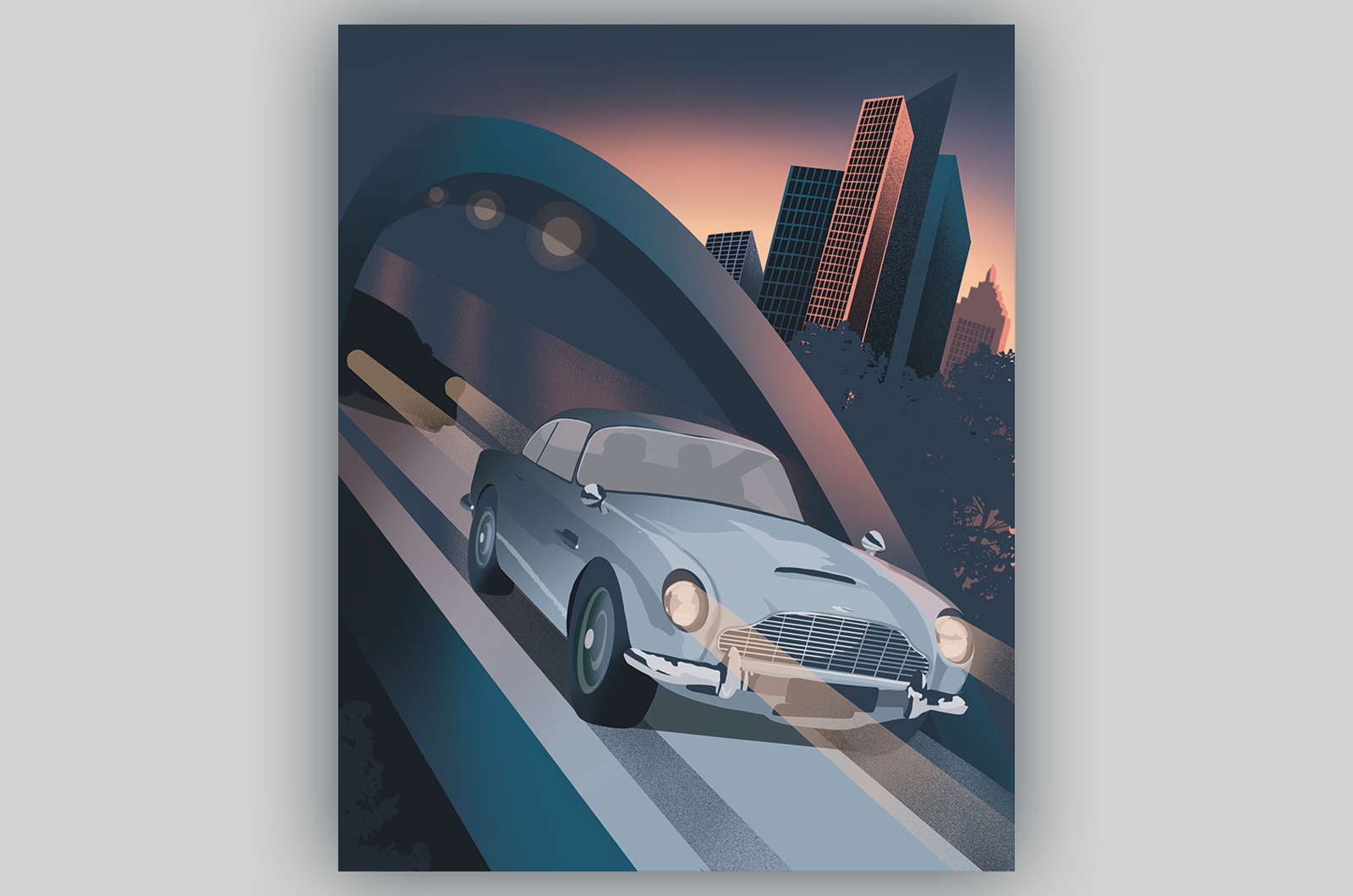 Classic & Sports Car – Motoring art: Katie Hounsome