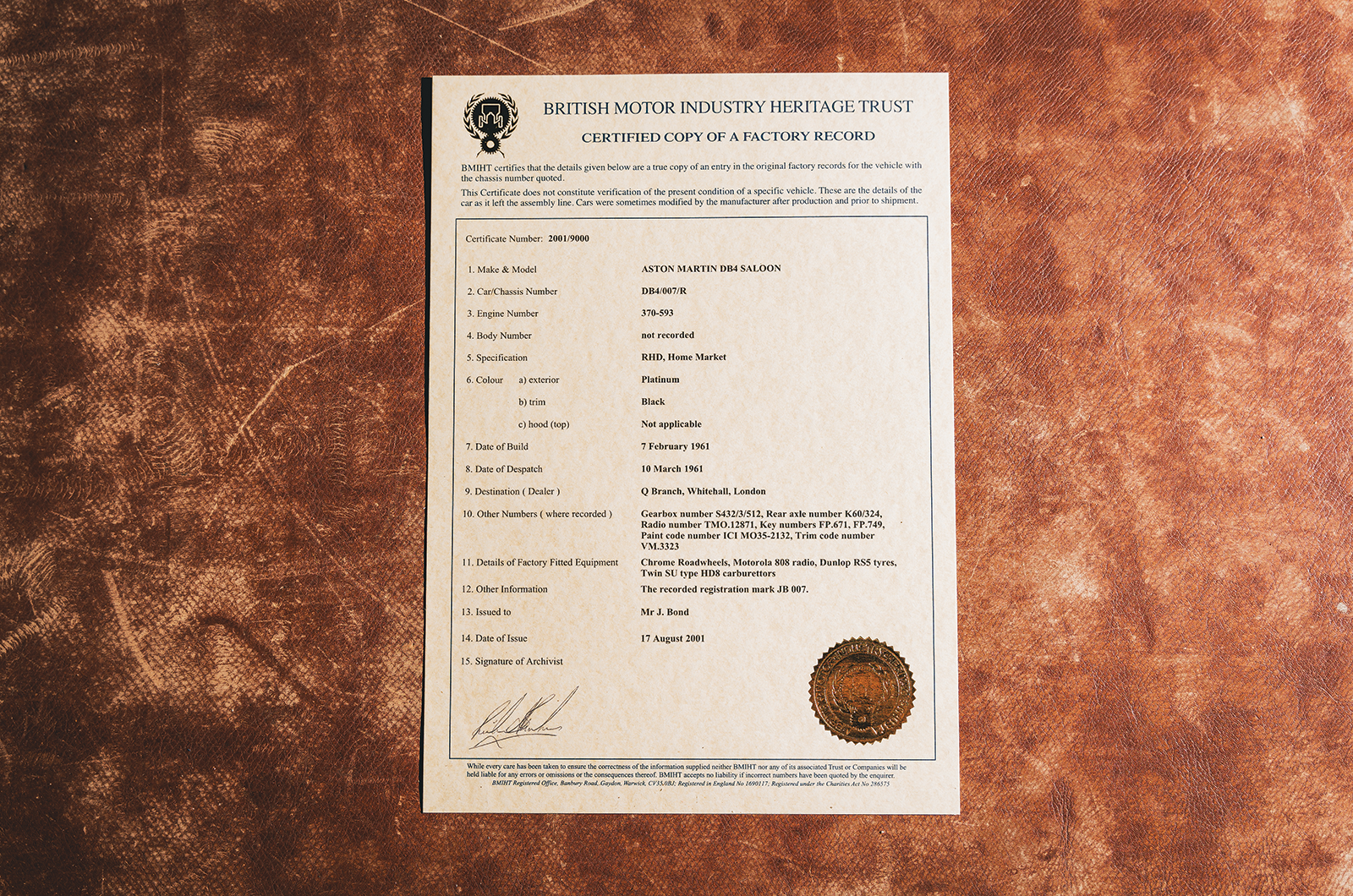 Classic & Sports Car – The specialist: British Motor Industry Heritage Trust