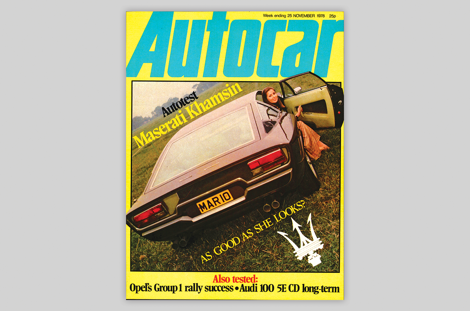 Maserati Khamsin: Marcello Gandini’s Italian jewel