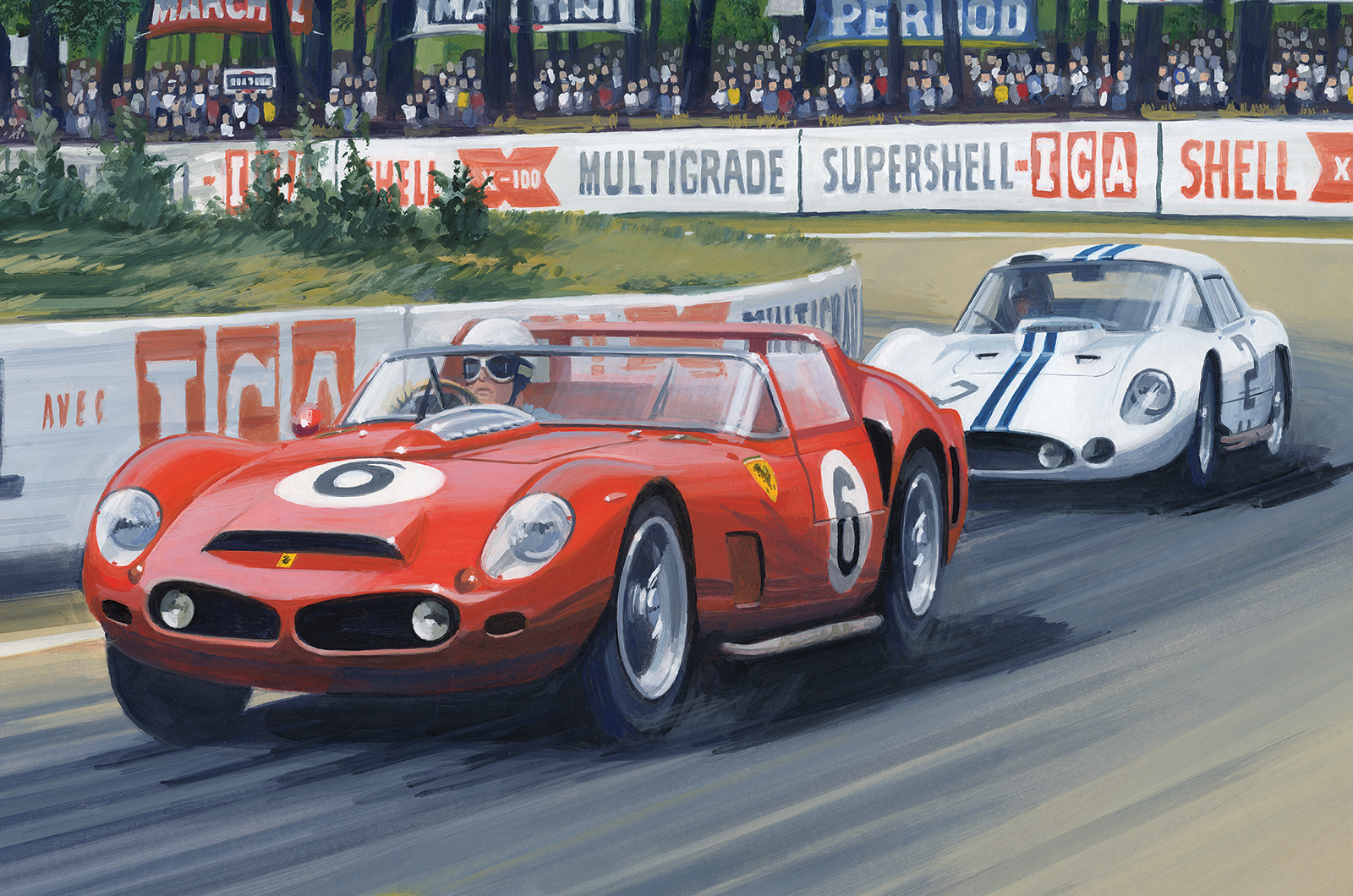 Classic & Sports Car – Motoring art: Martin Tomlinson