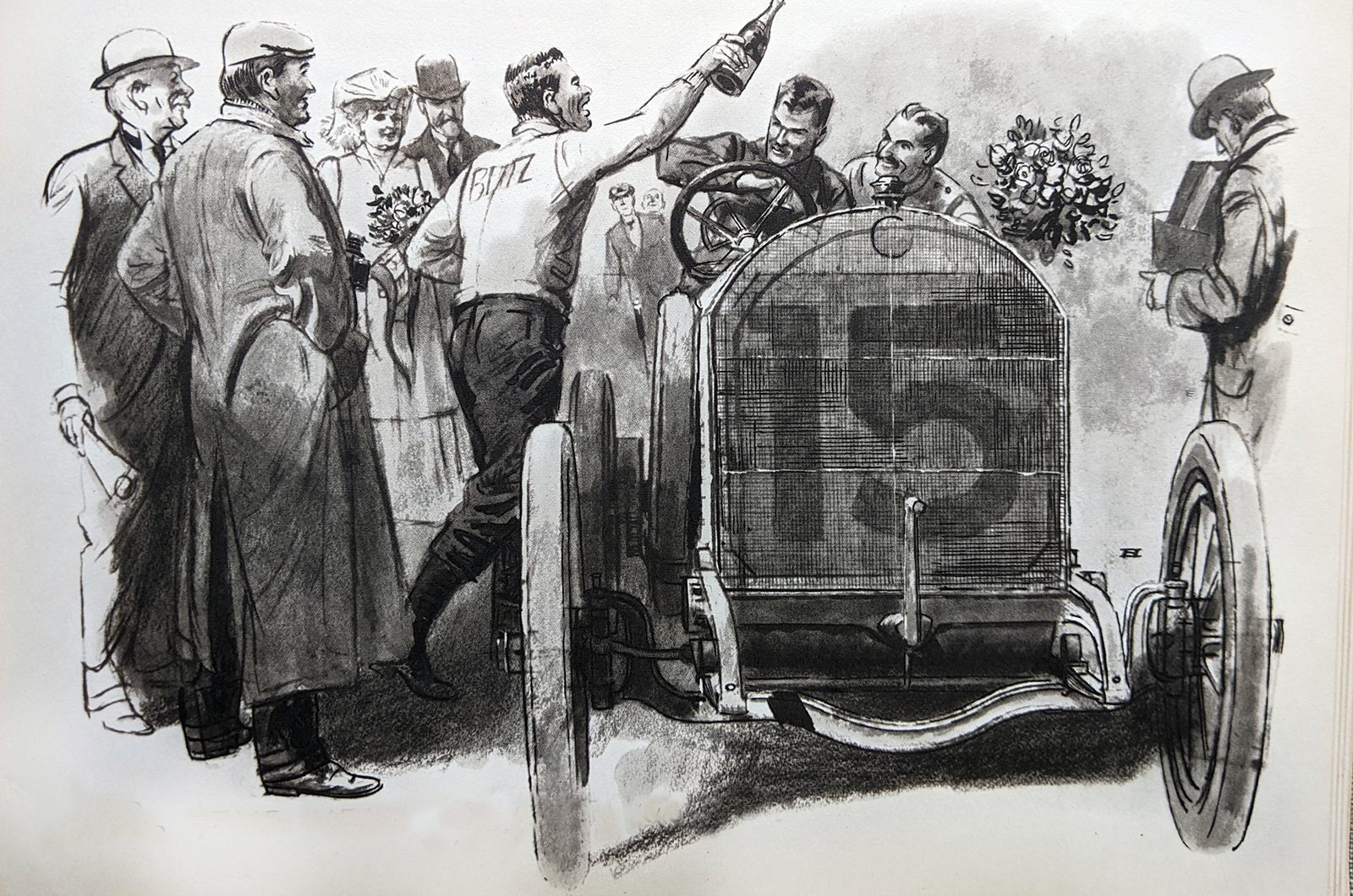 Classic & Sports Car – Motoring art: Peter Helck