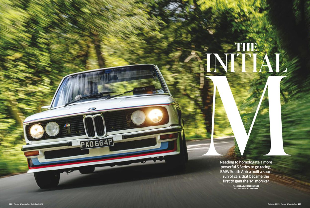 Classic & Sports Car – BMW’s road racer: inside the October 2023 issue of Classic & Sports Car