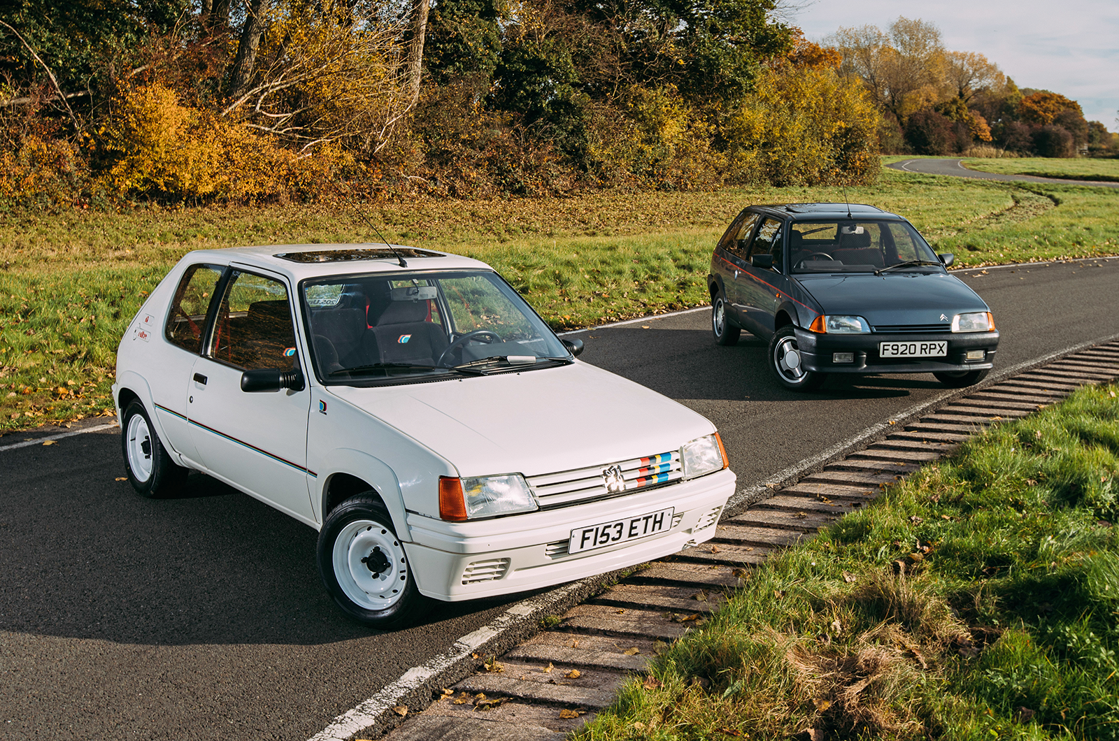 Classic & Sports Car – Peugeot 205 Rallye vs Citroën AX GT: French featherweights