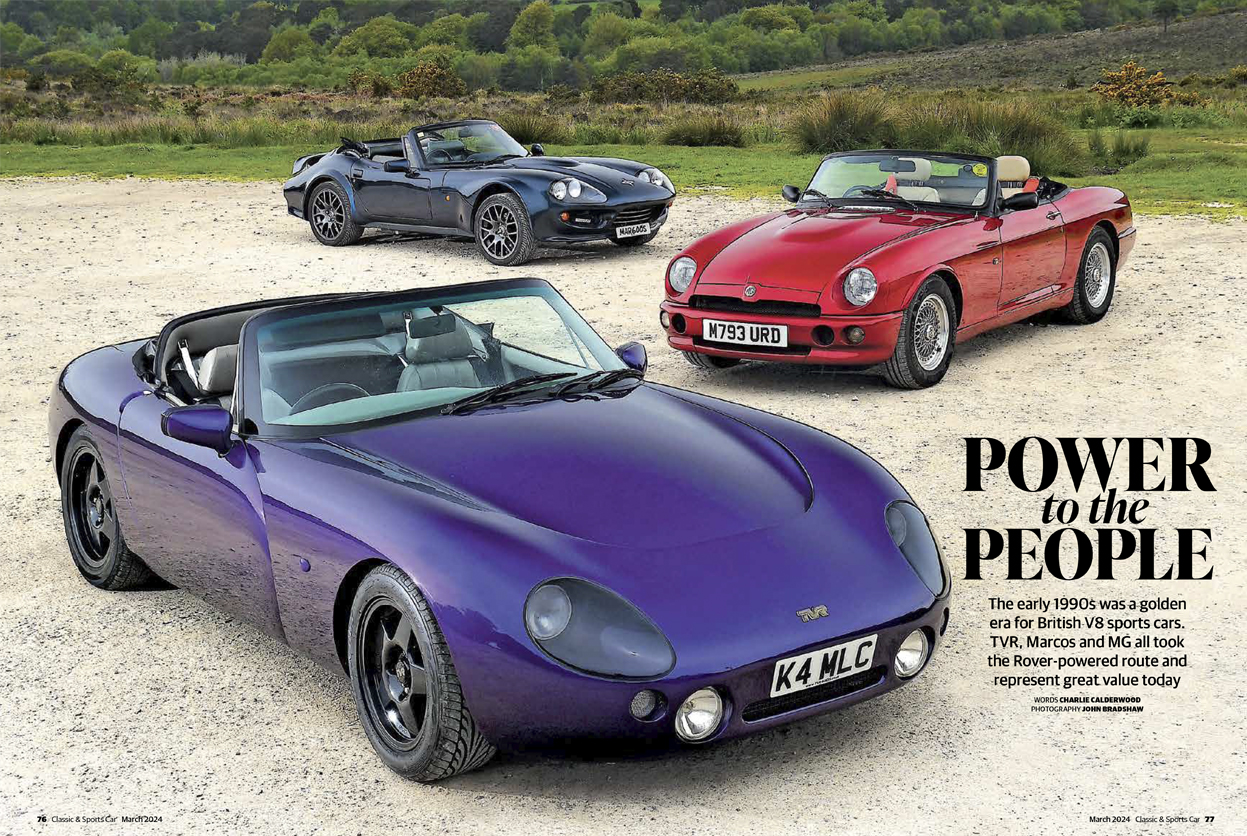 Classic & Sports Car – V8 summer fun: inside the March 2024 issue of Classic & Sports Car