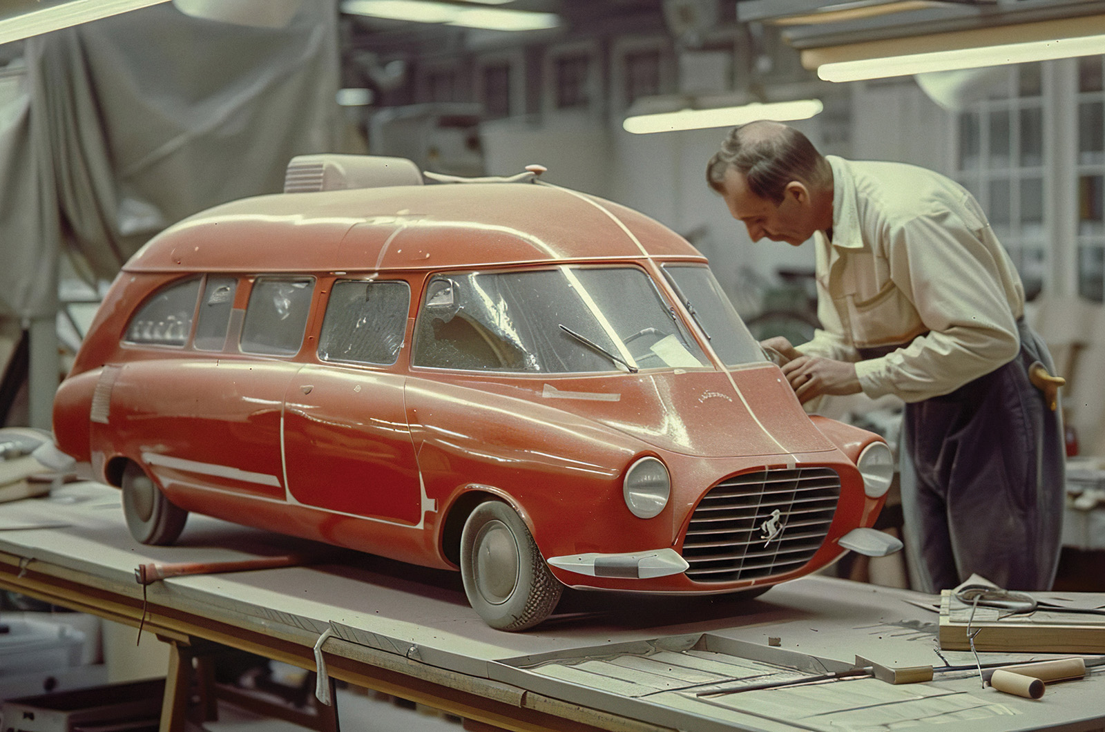 Classic & Sports Car – Motoring art: Francois Mercier