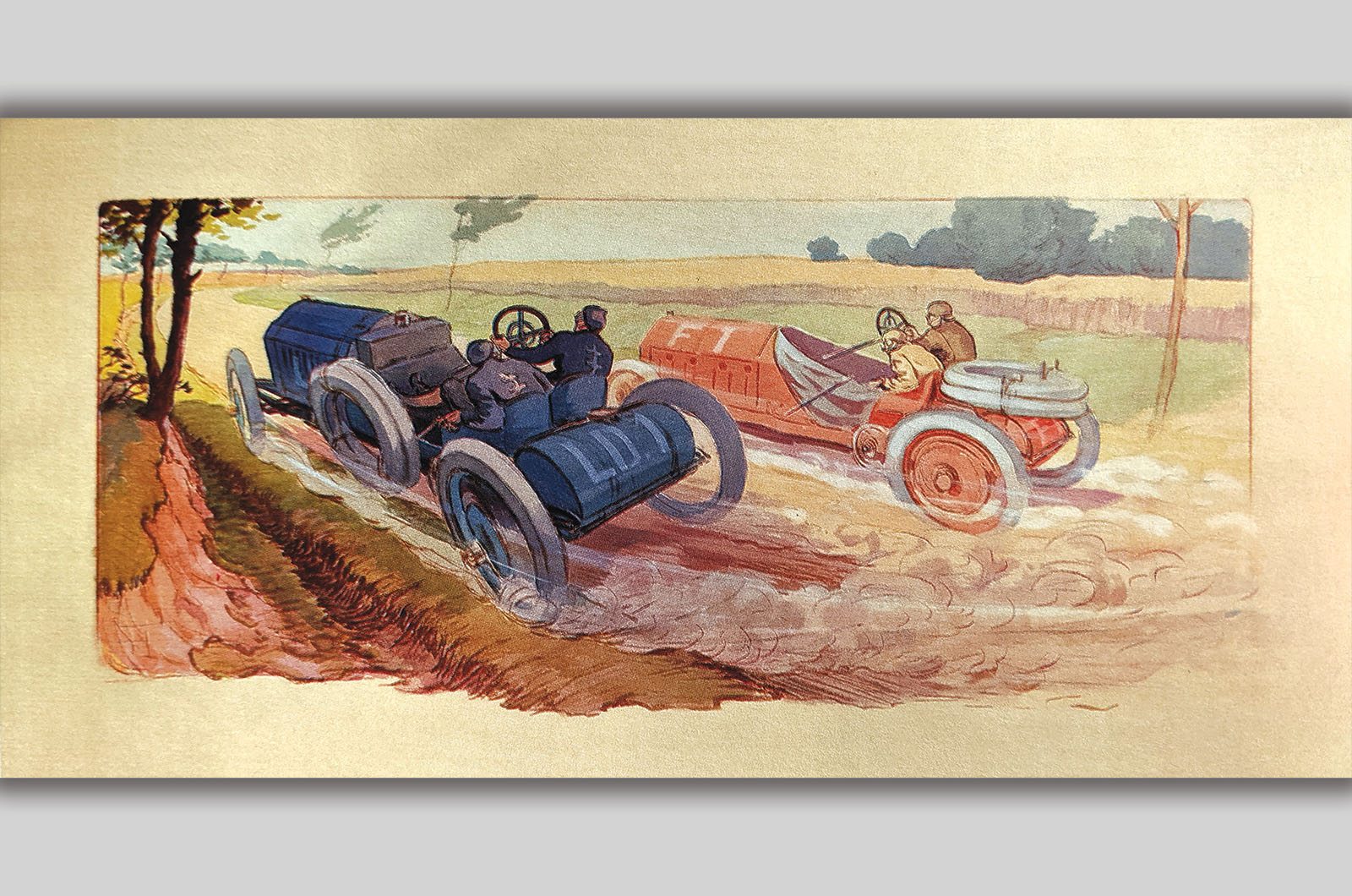 Classic & Sports Car – Motoring art: Ernest Montaut