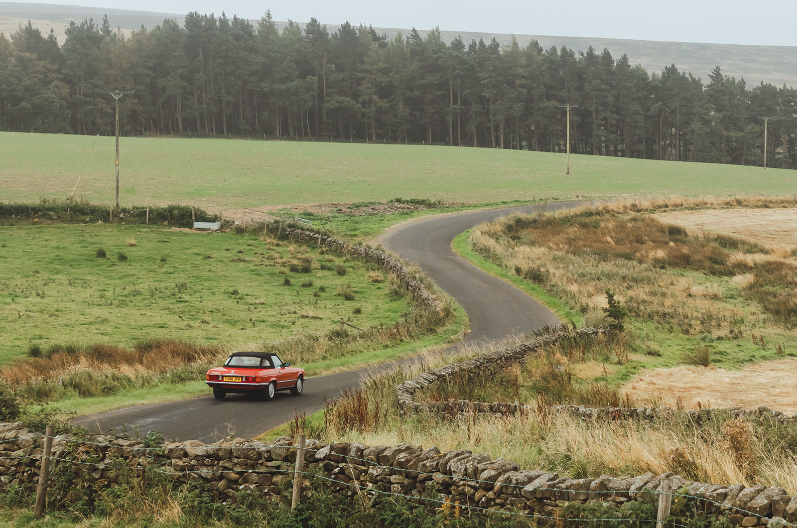 Classic & Sports Car – Mercedes-Benz 420SL in Yorkshire: exploring God’s own country