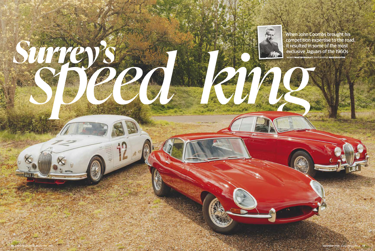 Classic & Sports Car – Hot-rod Jaguars: inside the September 2025 Classic & Sports Car