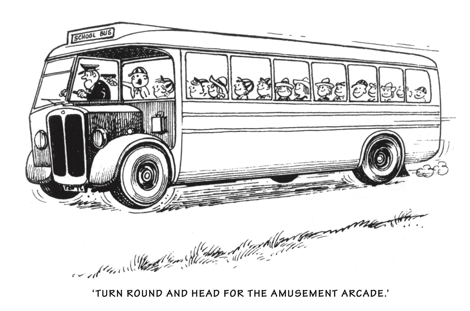 Classic & Sports Car – Motoring art: Norman Thelwell