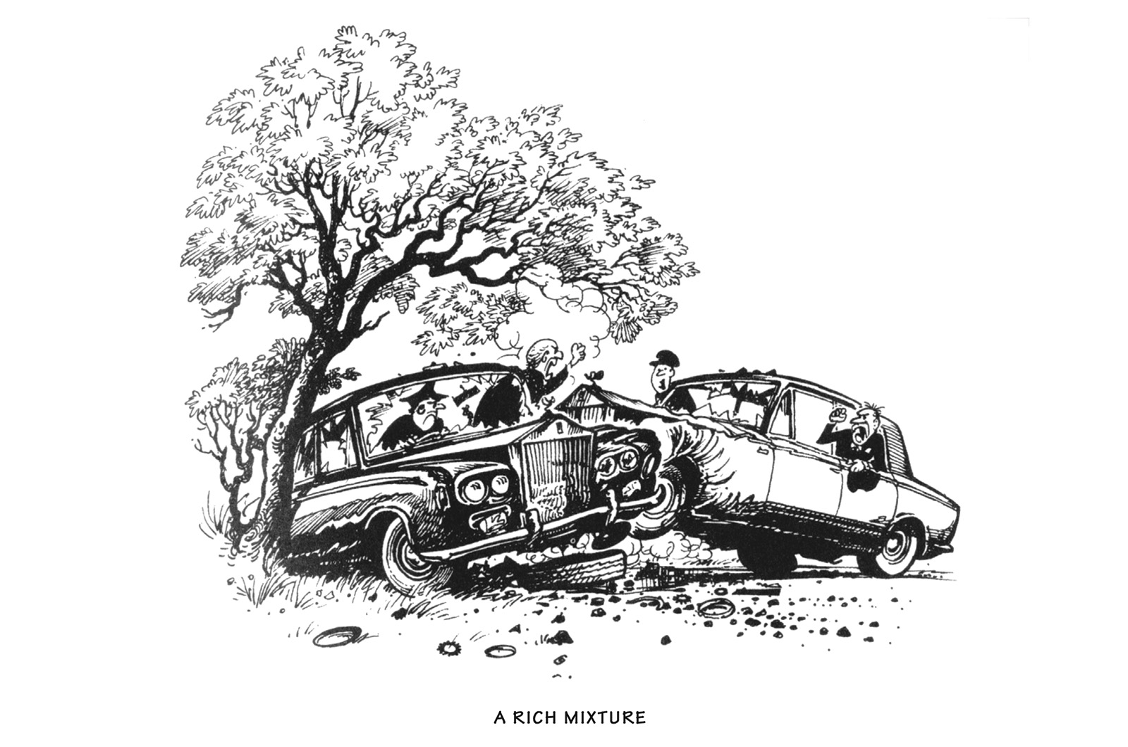 Classic & Sports Car – Motoring art: Norman Thelwell