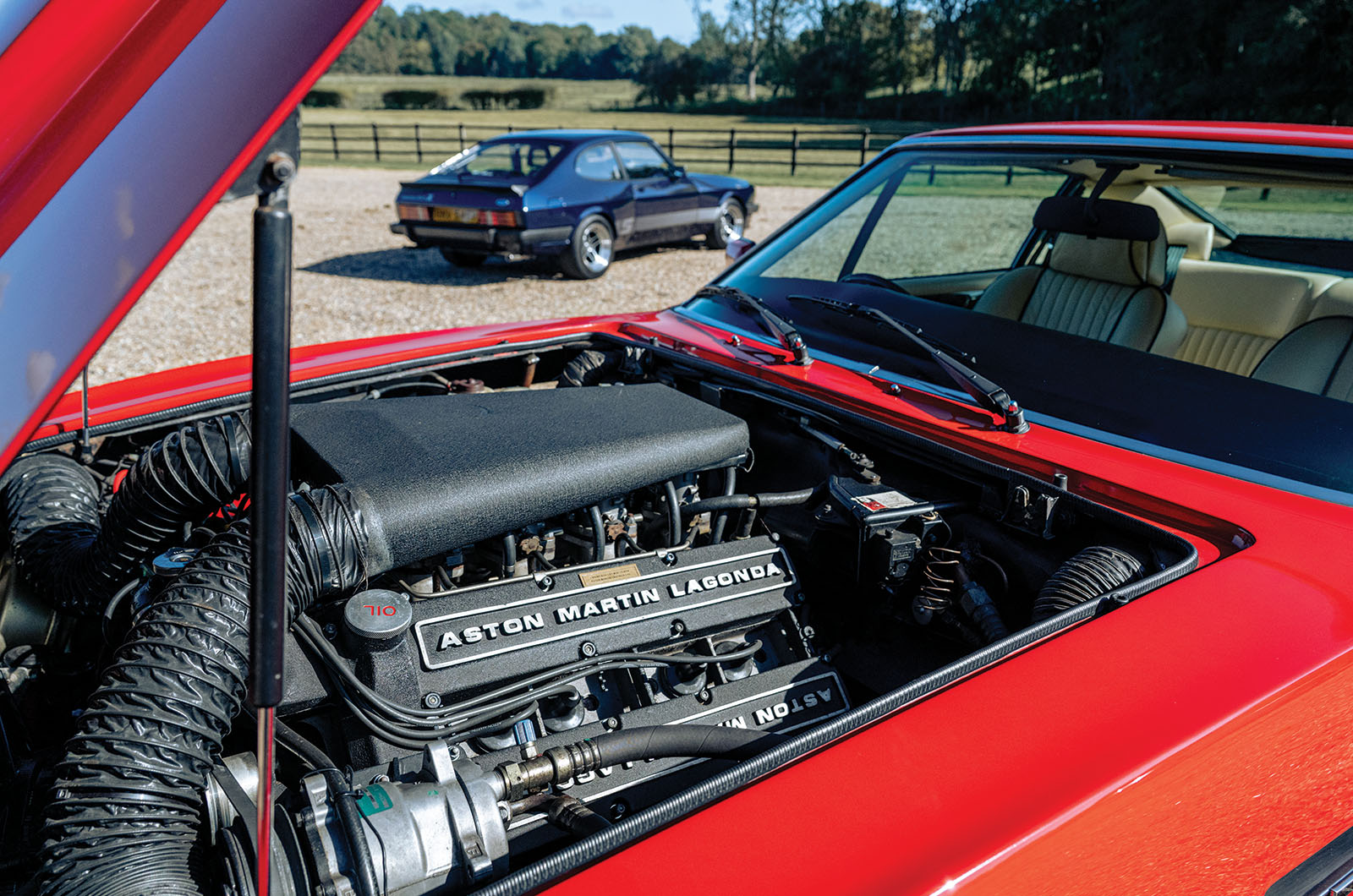 Classic & Sports Car – Aston Martin V8 Vantage X-Pack and Ford Capri 3.0S X-Pack: David vs Goliath