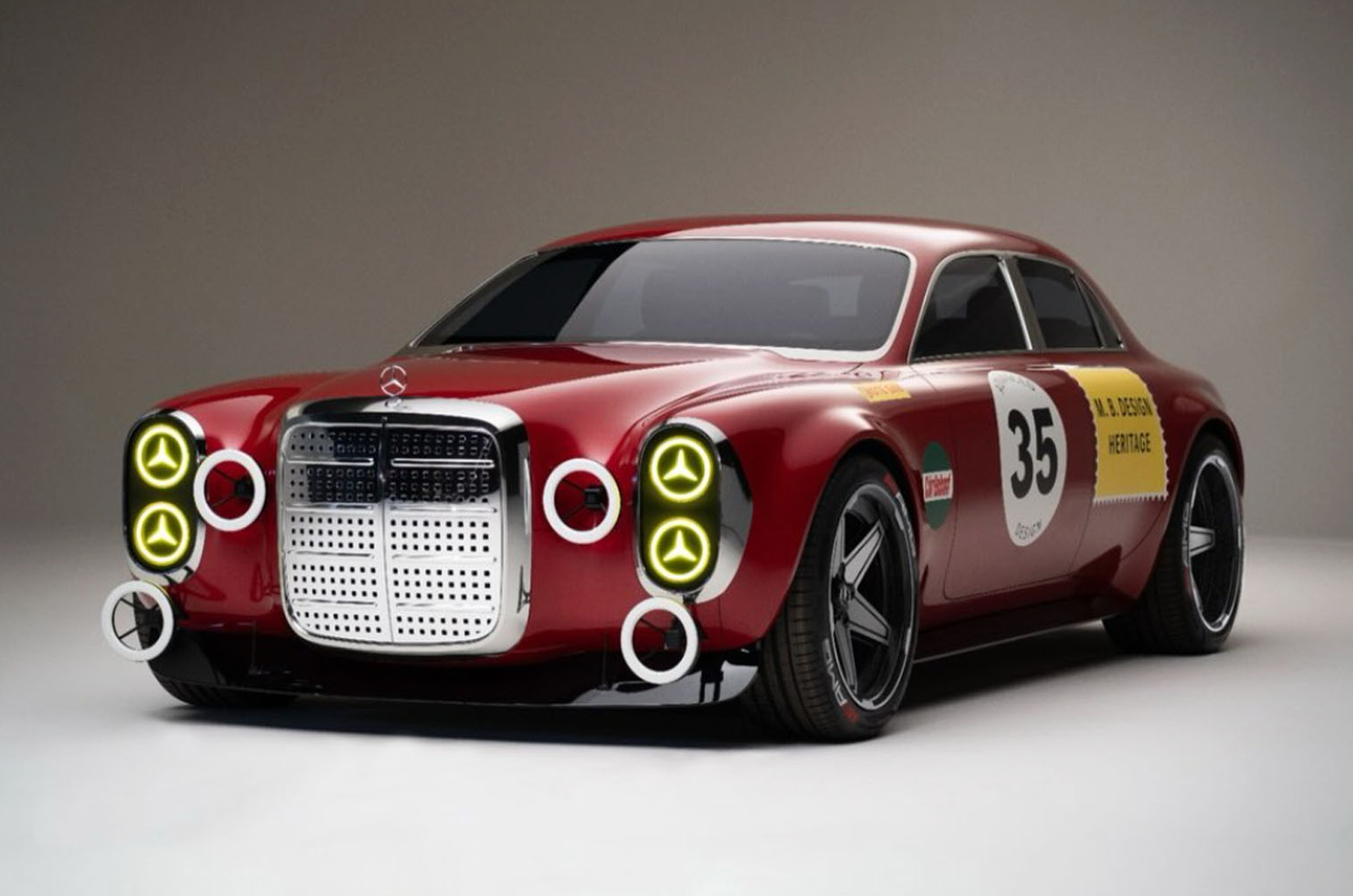 Classic & Sports Car – Secret Mercedes-Benz Red Pig concept revealed