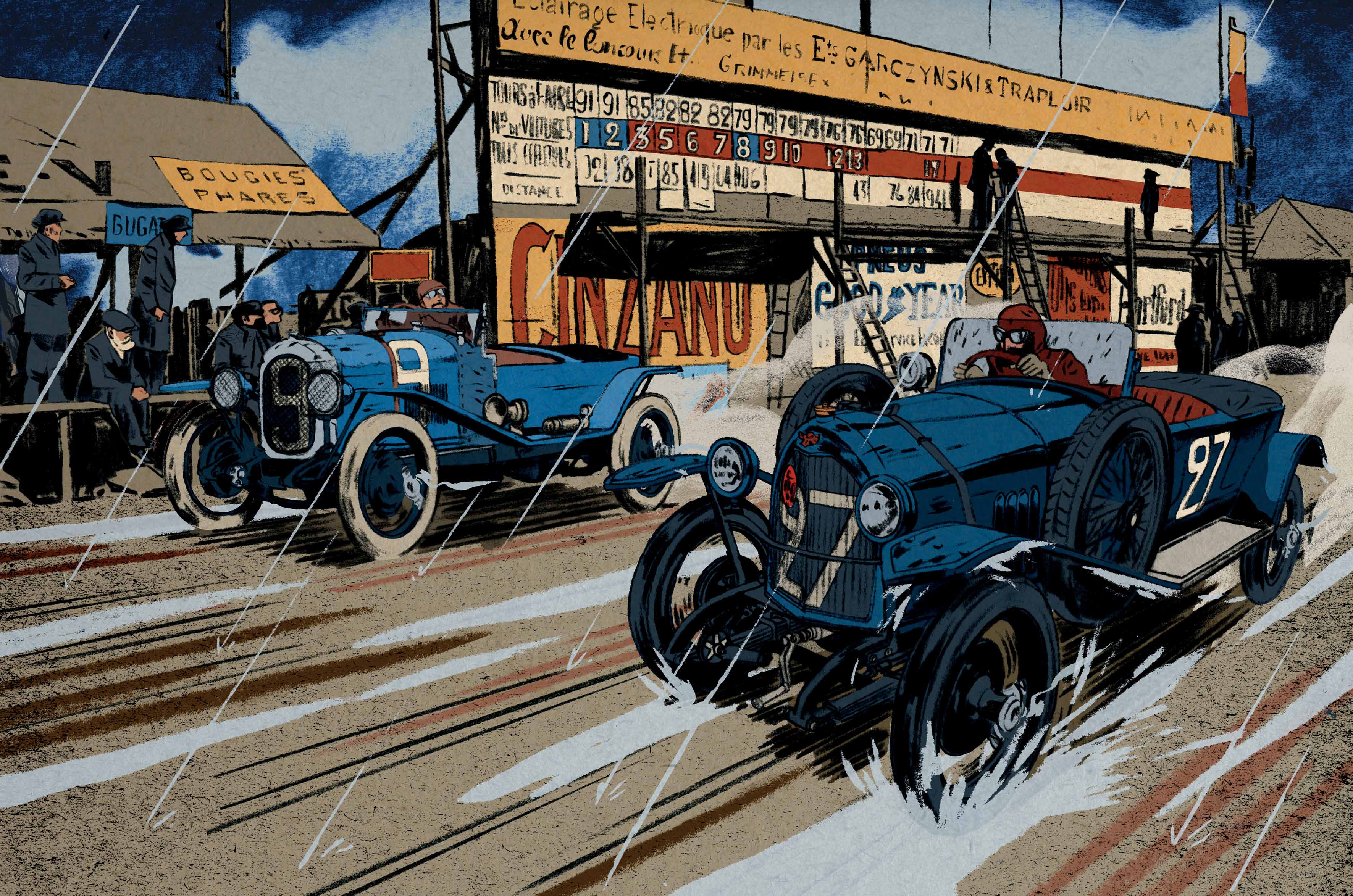 Classic & Sports Car – Motoring art: Christophe Merlin