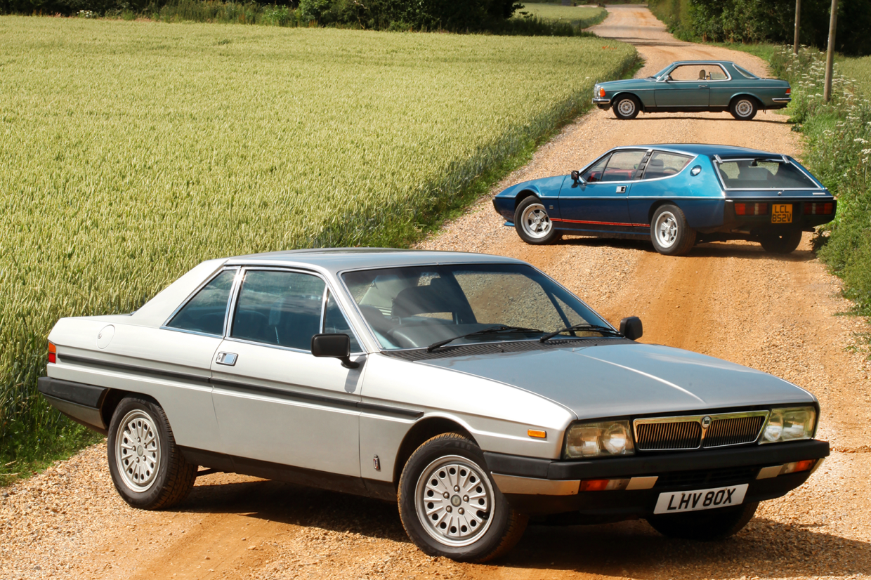 Classic & Sports Car – Luxury coupés: Mercedes 230CE vs Lotus Elite vs Lancia Gamma