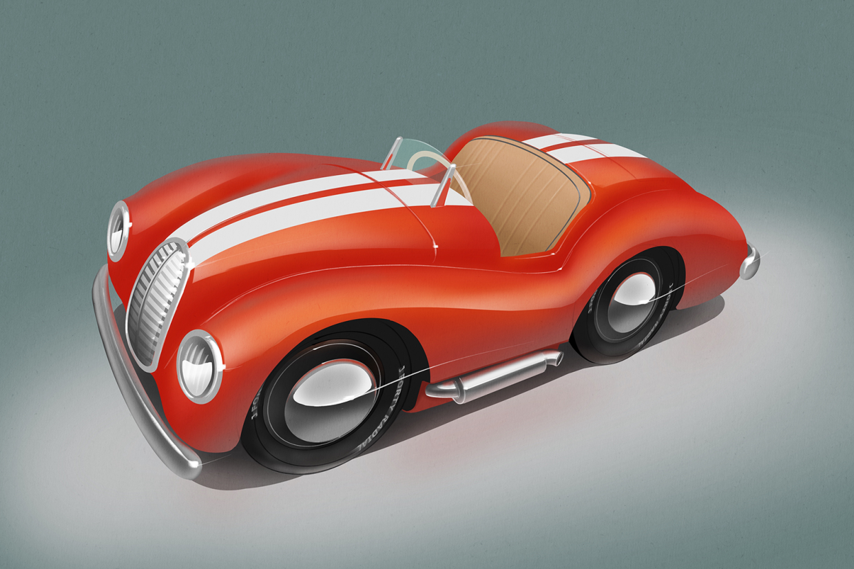 Classic & Sports Car – New Austin J40 pedal car concepts revealed