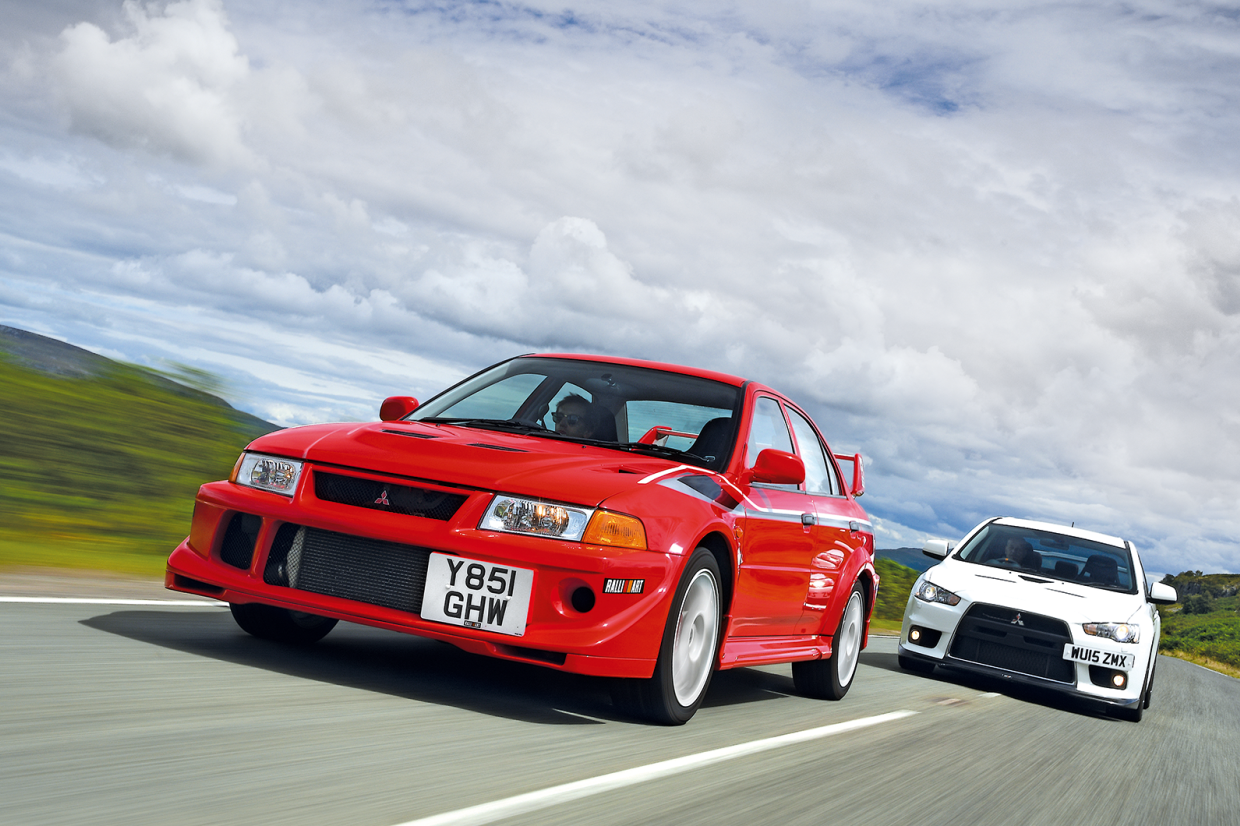 Classic & Sports Car – Signing off in style: Mitsubishi Lancer Evolution VI vs Evolution X