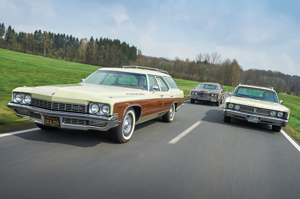 Classic & Sports Car – United estates: Buick Estate Wagon, Chrysler Town & Country and Ford Country Squire