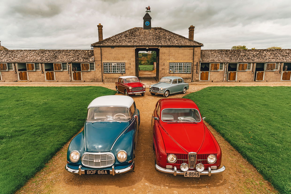 Classic & Sports Car – Compact quality: Neckar Europa vs Lancia Appia vs Auto Union 1000S vs Saab 96