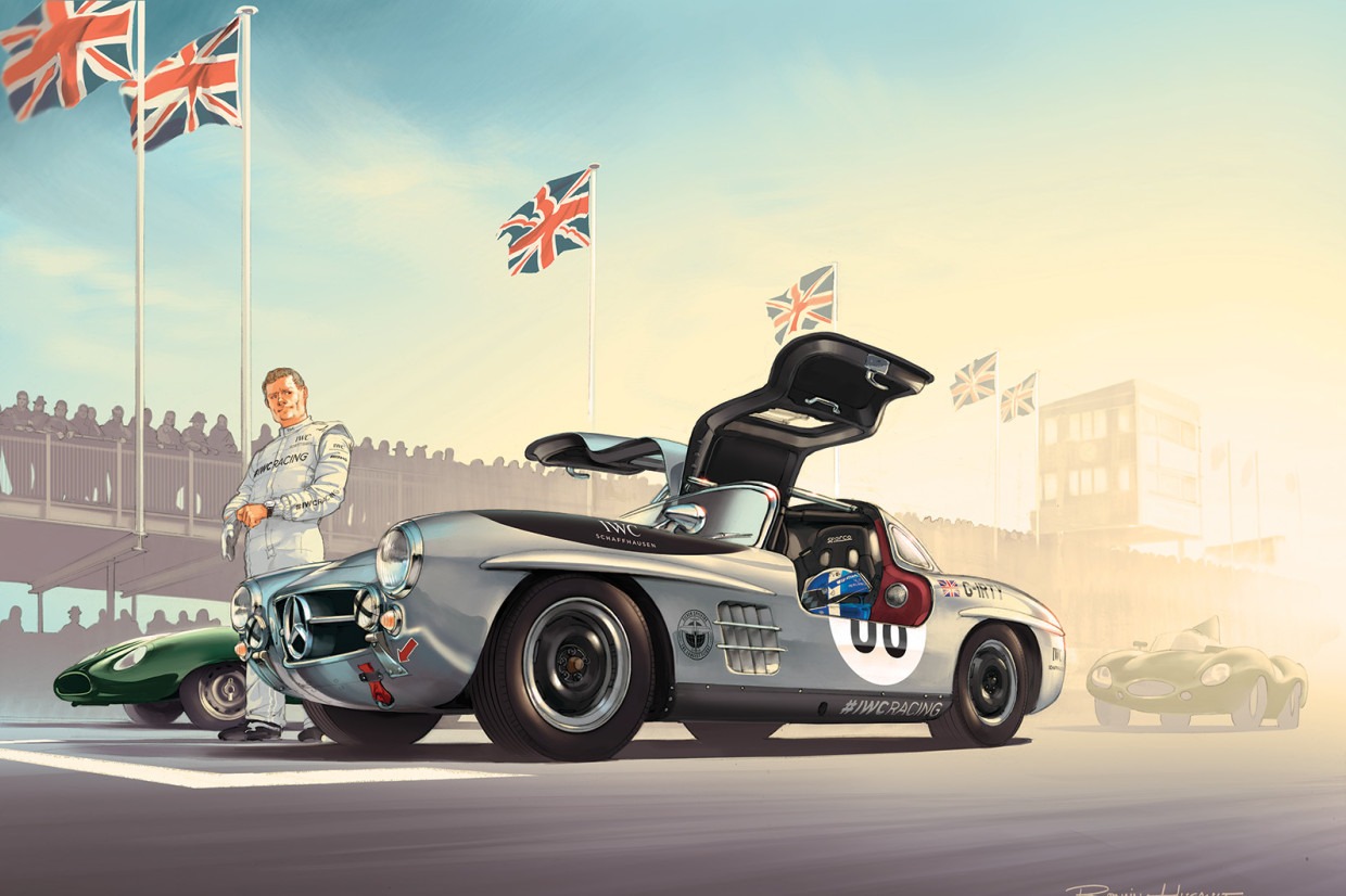 Classic & Sports Car – Motoring art: Romain Hugault