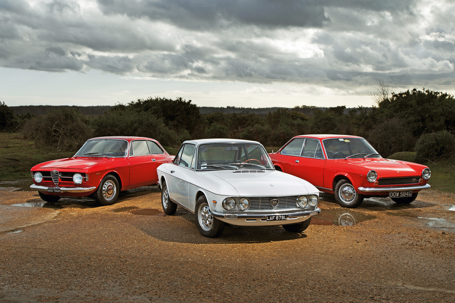 Classic & Sports Car – A cut above: Alfa Romeo GT 1300 Junior vs Fiat 124 Sport vs Lancia Fulvia Coupé