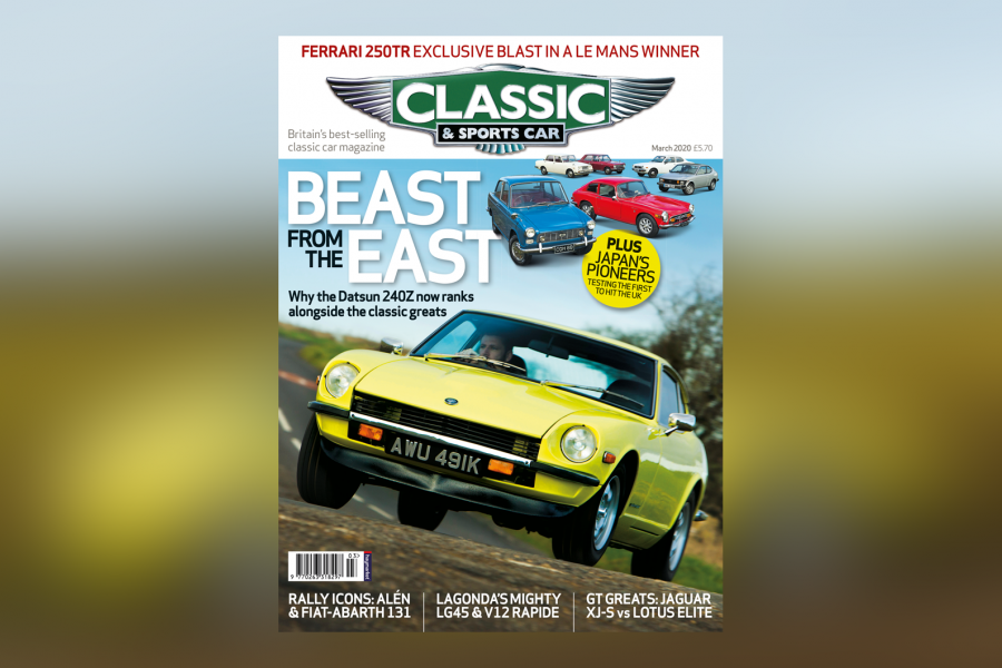 Classic & Sports Car – 240Z stars in Japanese special: Inside the March 2020 issue of C&SC