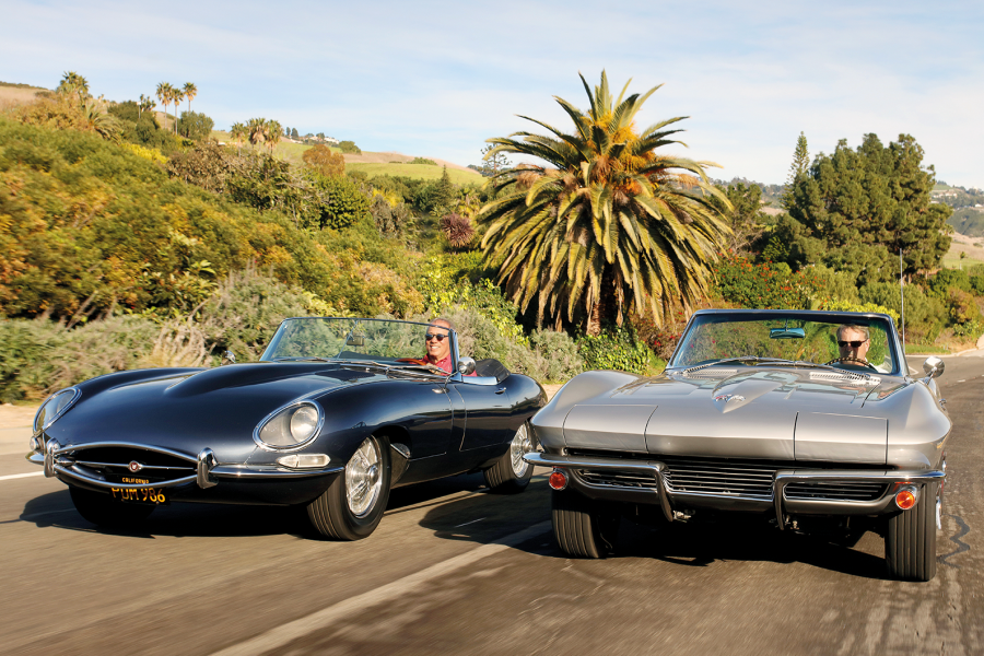 Classic & Sports Car – Transatlantic tussle: Chevrolet Corvette vs Jaguar E-type