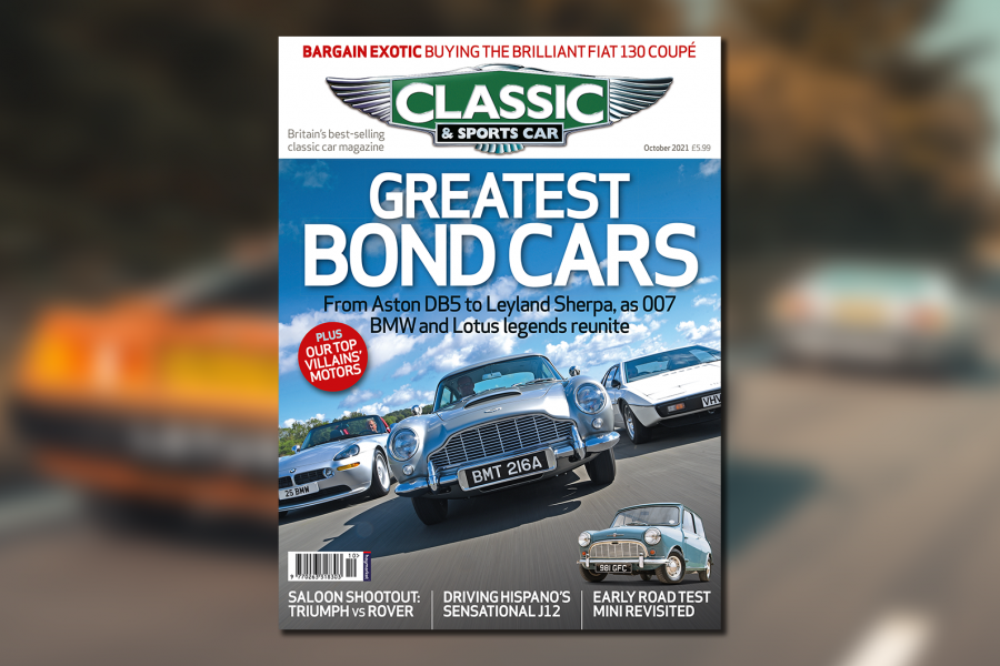 Classic & Sports Car – Greatest Bond cars: inside the October 2021 issue of C&SC