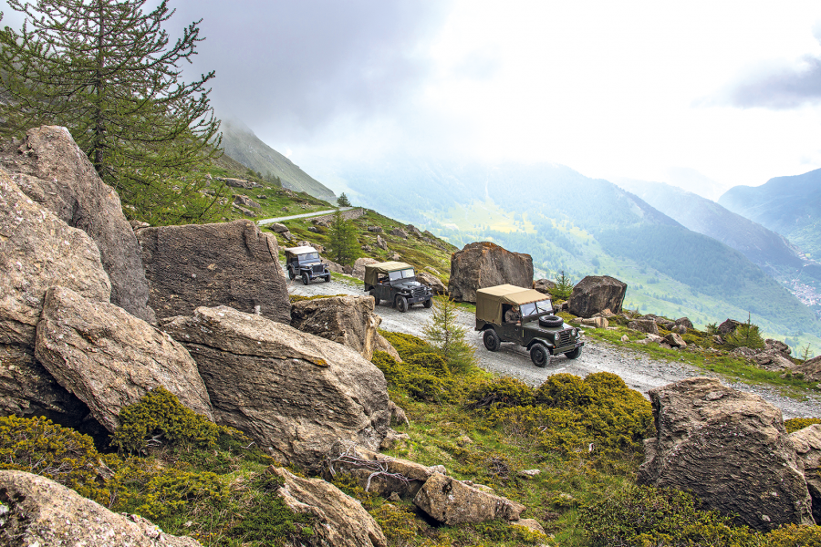 Classic & Sports Car – Alpine trial: Willys MB Jeep vs Alfa Romeo 1900M AR51 vs Fiat 1101 Campagnola