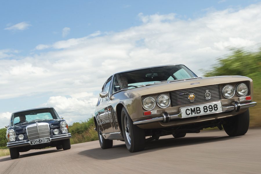 Classic & Sports Car - Mercedes-Benz 300SEL 6.3 vs Jensen FF: inconspicuous consumption