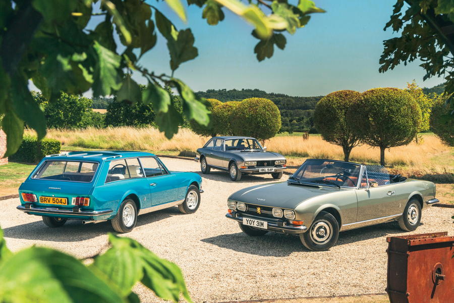 Classic & Sports Car – Peugeot 504s: Sochaux’s Pininfarina reunion