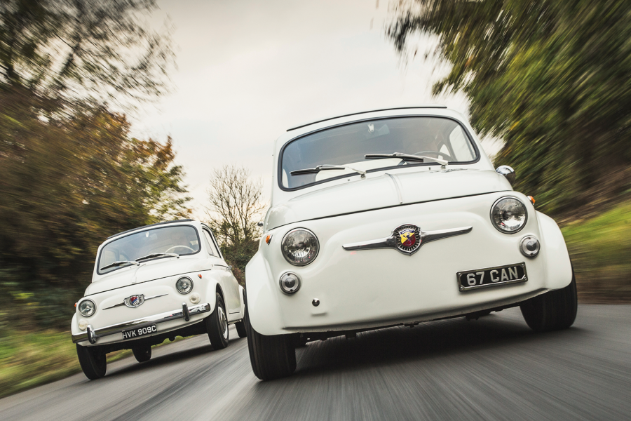 Classic & Sports Car – Abarth 695 SS vs Giannini 500TV: baby dragons