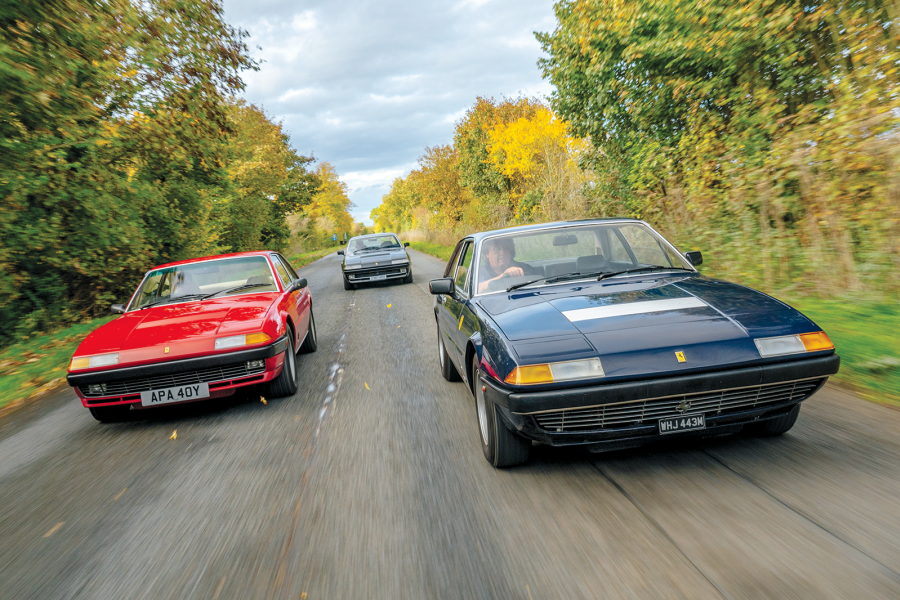 Classic & Sports Car – Ferrari 365GT4 2+2 vs 400i vs 412: Maranello’s practical magic