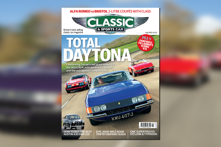 Classic & Sports Car – Total Ferrari Daytona: inside the July 2023 issue of Classic & Sports Car
