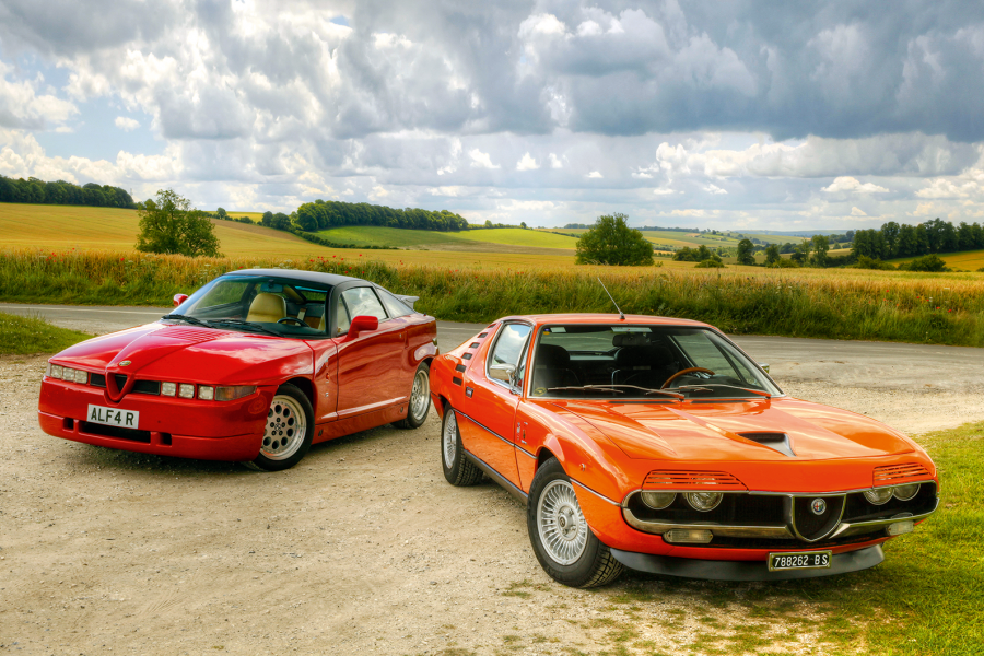 Classic & Sports Car – Alfa Romeo SZ vs Montreal: bucking the trend in style