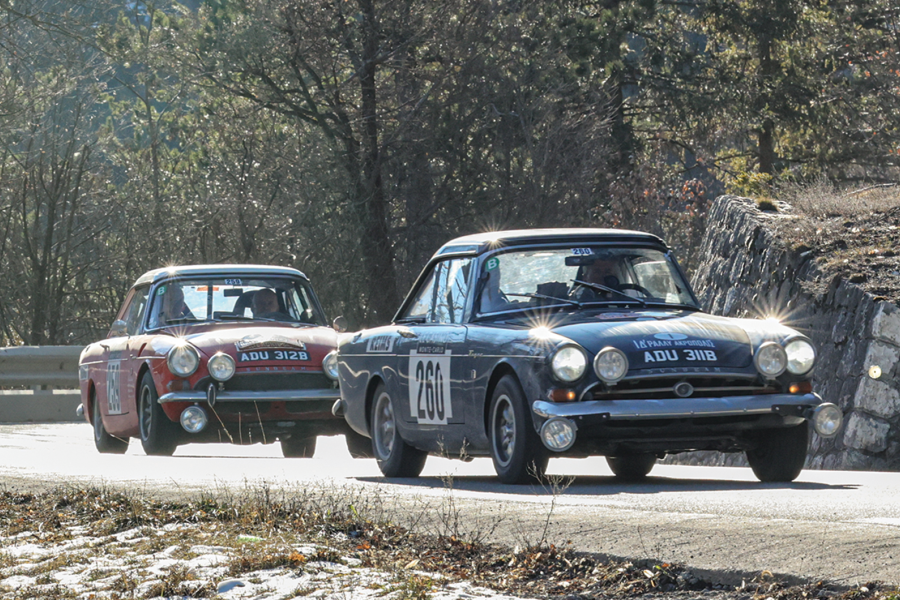Classic & Sports Car – Sunbeam Tigers on the Rallye Monte-Carlo: Rootes reunion
