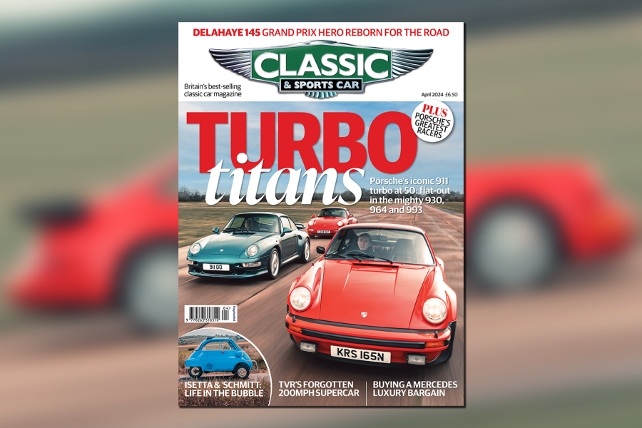Classic & Sports Car – Porsche 911 turbo titans: inside the April 2024 issue of Classic & Sports Car