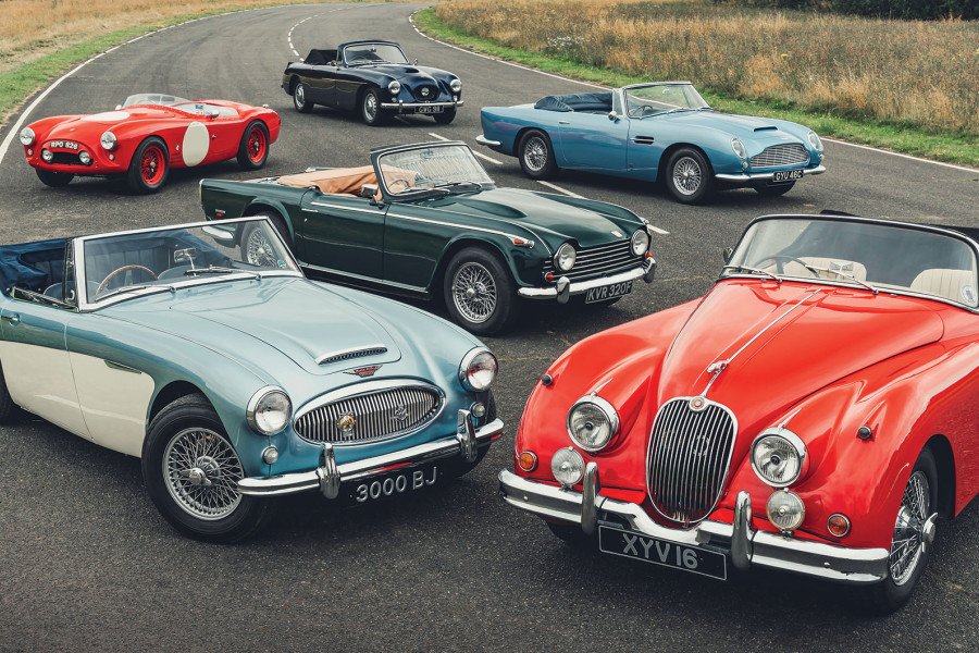 Classic & Sports Car – Aston Martin vs Jaguar vs Triumph vs AC vs Austin-Healey vs Bristol: best of British