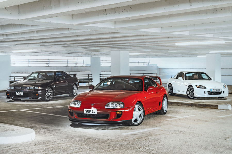Classic & Sports Car – Toyota Supra vs Nissan Skyline GT-R vs Honda S2000: fast, furious and fantastic