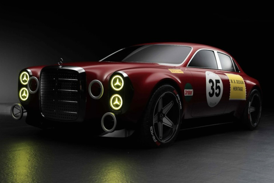 Classic & Sports Car – Secret Mercedes-Benz Red Pig concept revealed