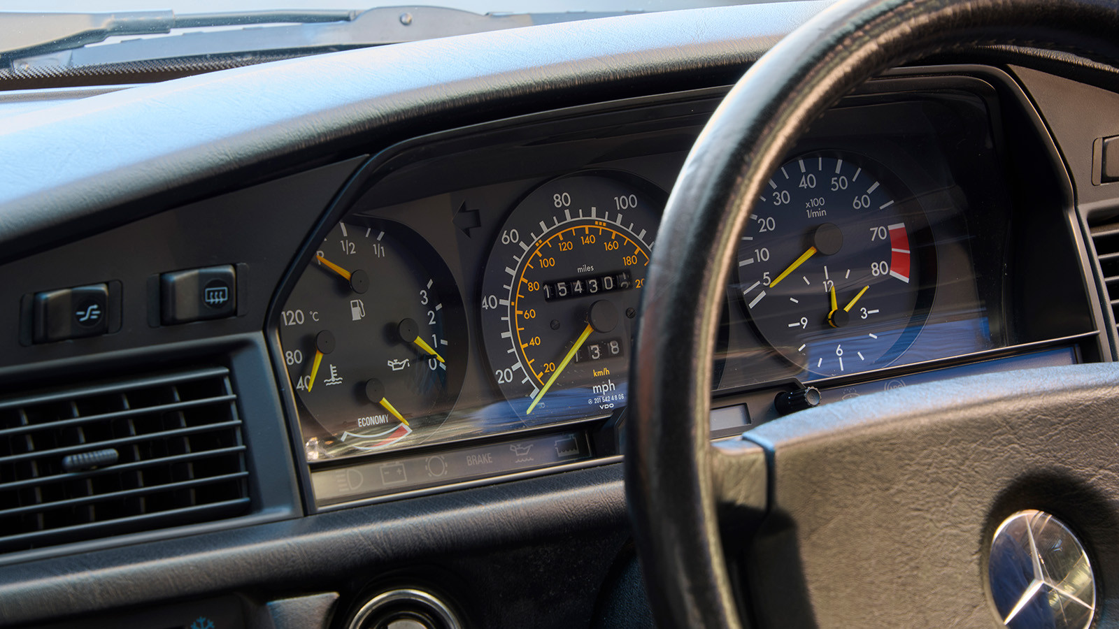 Ayrton Senna’s Mercedes-Benz 190E is for sale